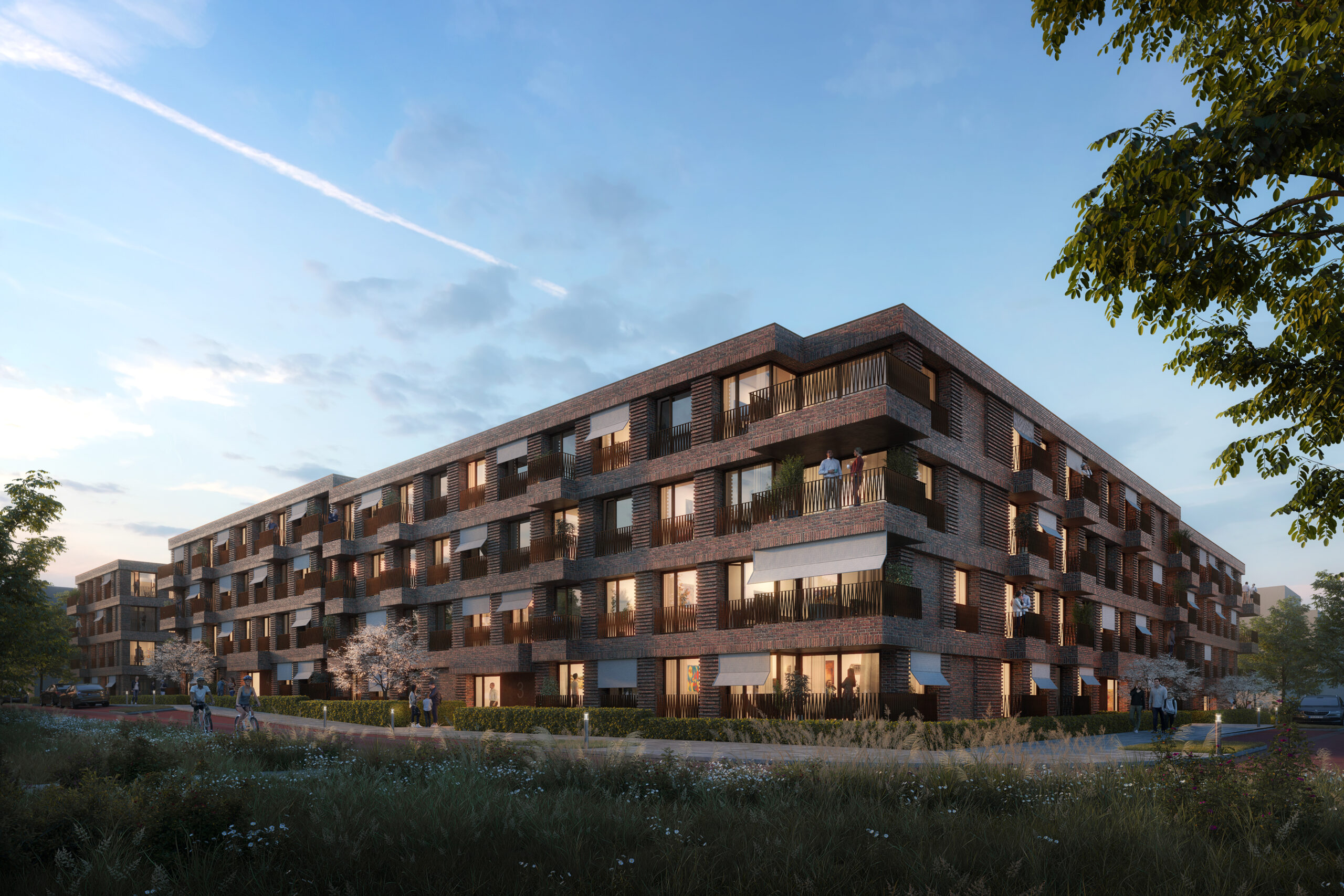 Baufeld A4 Kronsrode Hannover - Wohungsbau - Fourmove Architekten